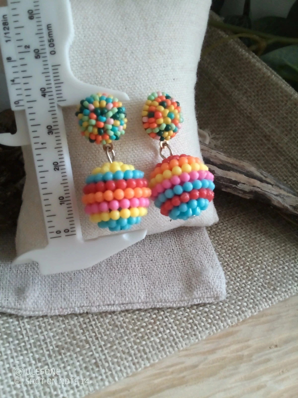 Colorful Pearl Earrings – photo 2